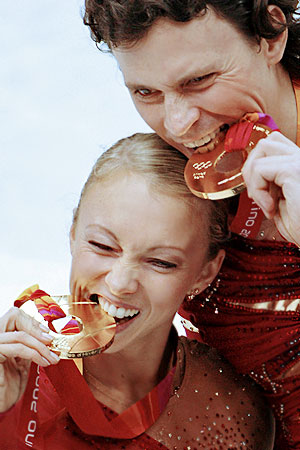 Таня и Максим никогда не ели ничего вкуснее олимпийских медалей